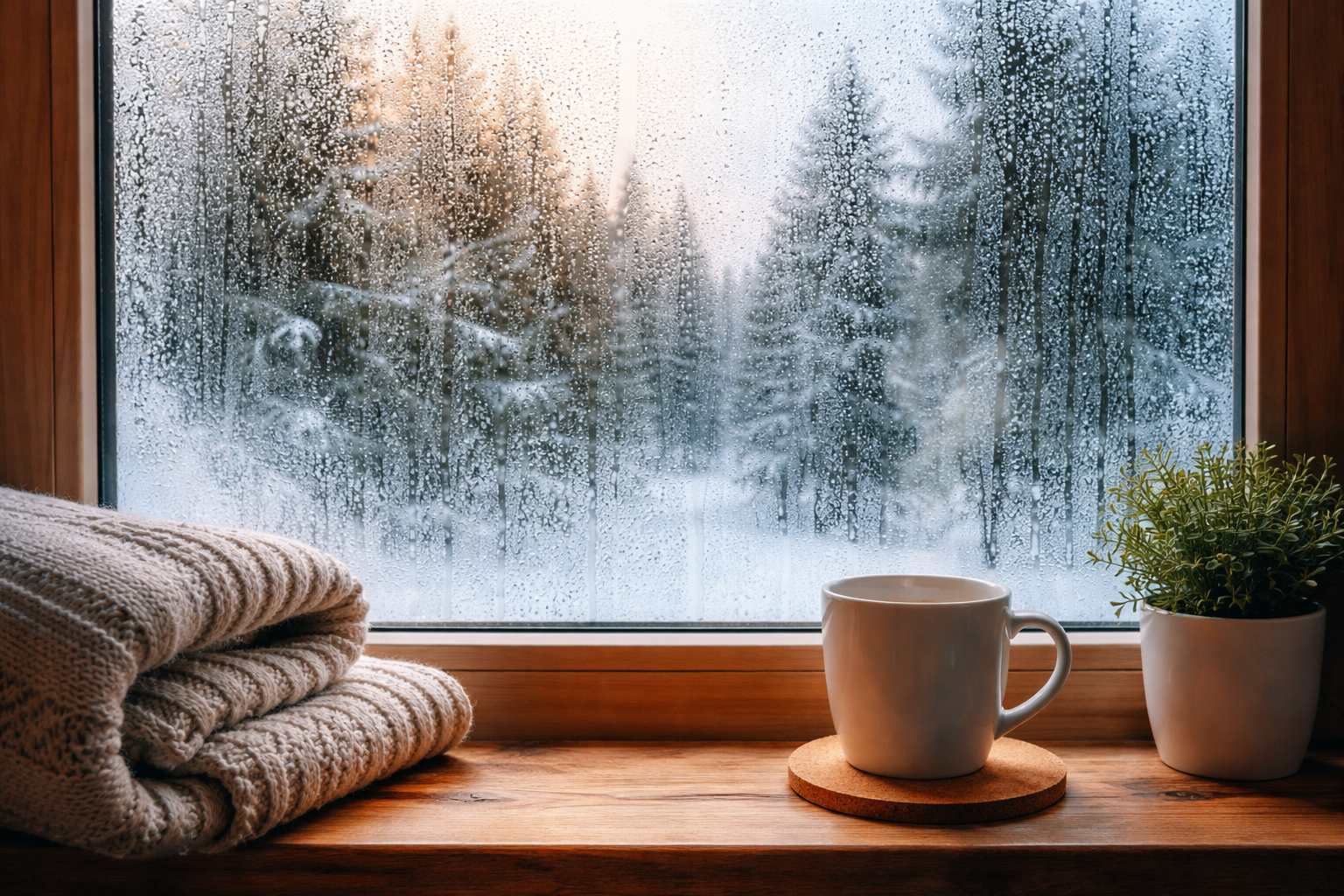 Condens Pe Ferestre Iarna